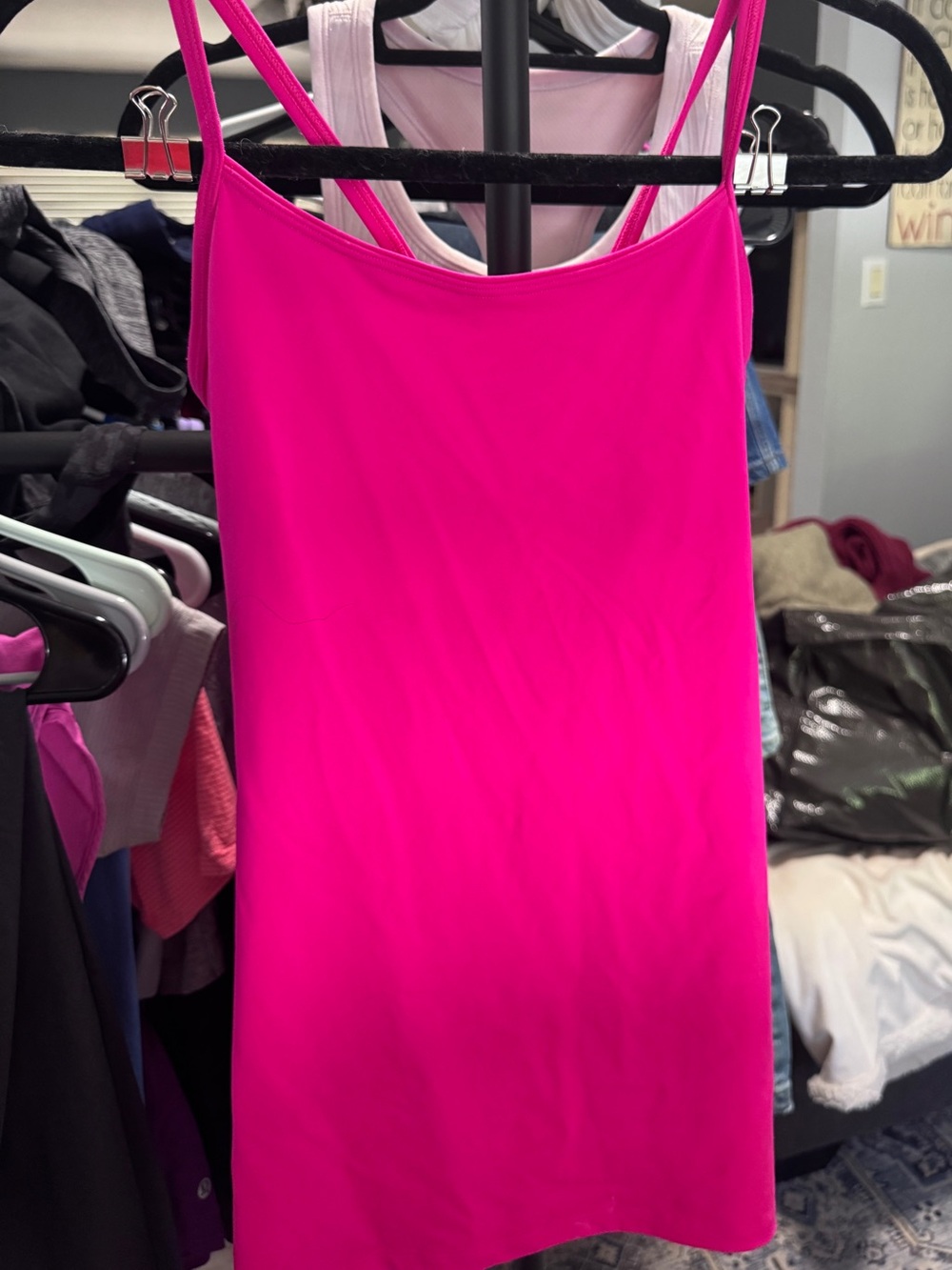 VSX Hot Pink Spaghetti Strap Cami